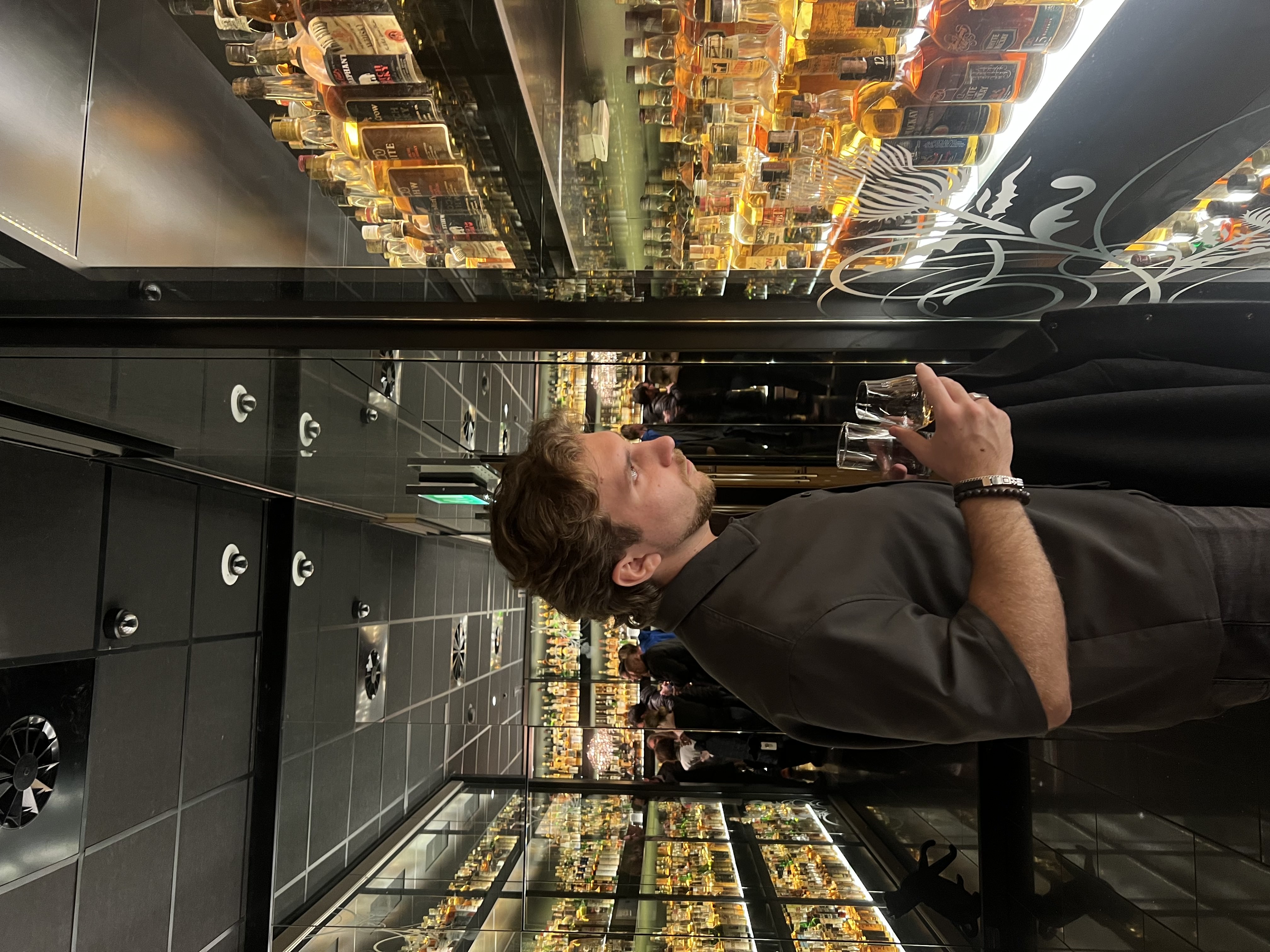 Uni-Chat app interface showing discounts and events